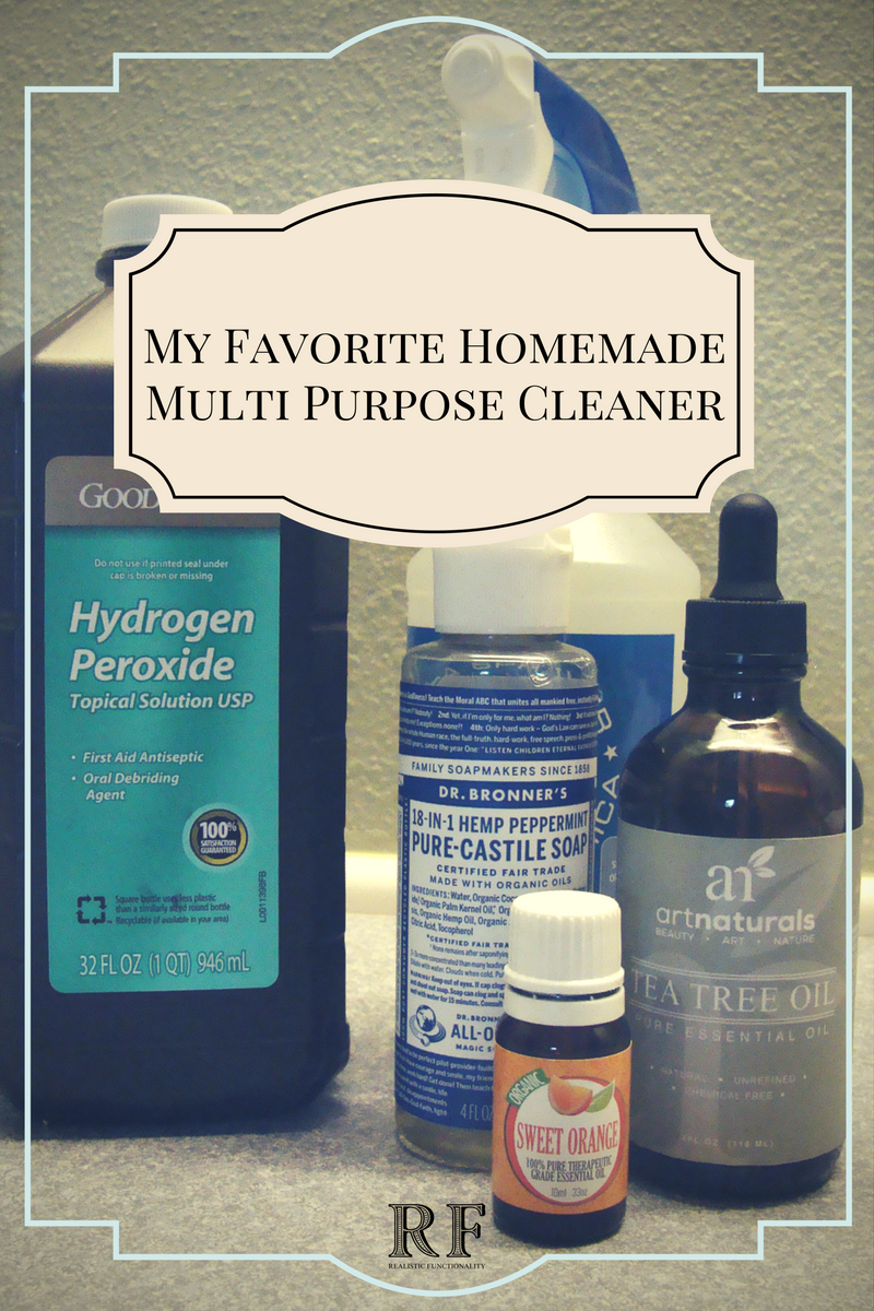 My Favorite Homemade All Purpose Cleaner